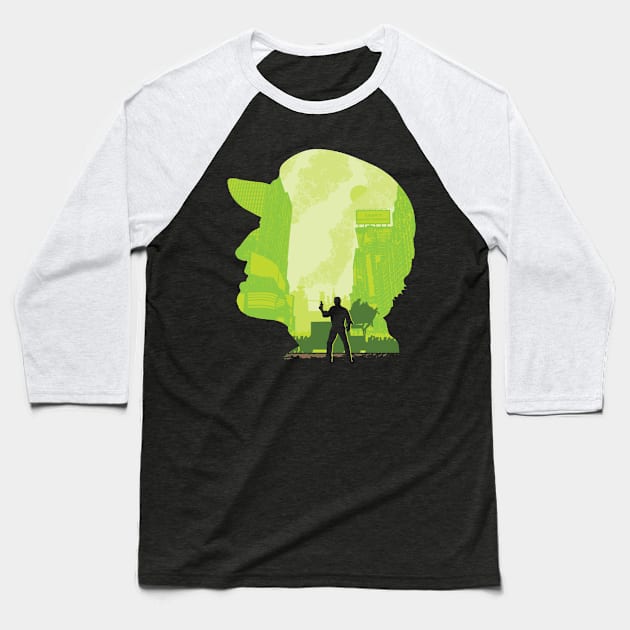 2022  - Soylent Green Baseball T-Shirt by PatrickPollardArtworks